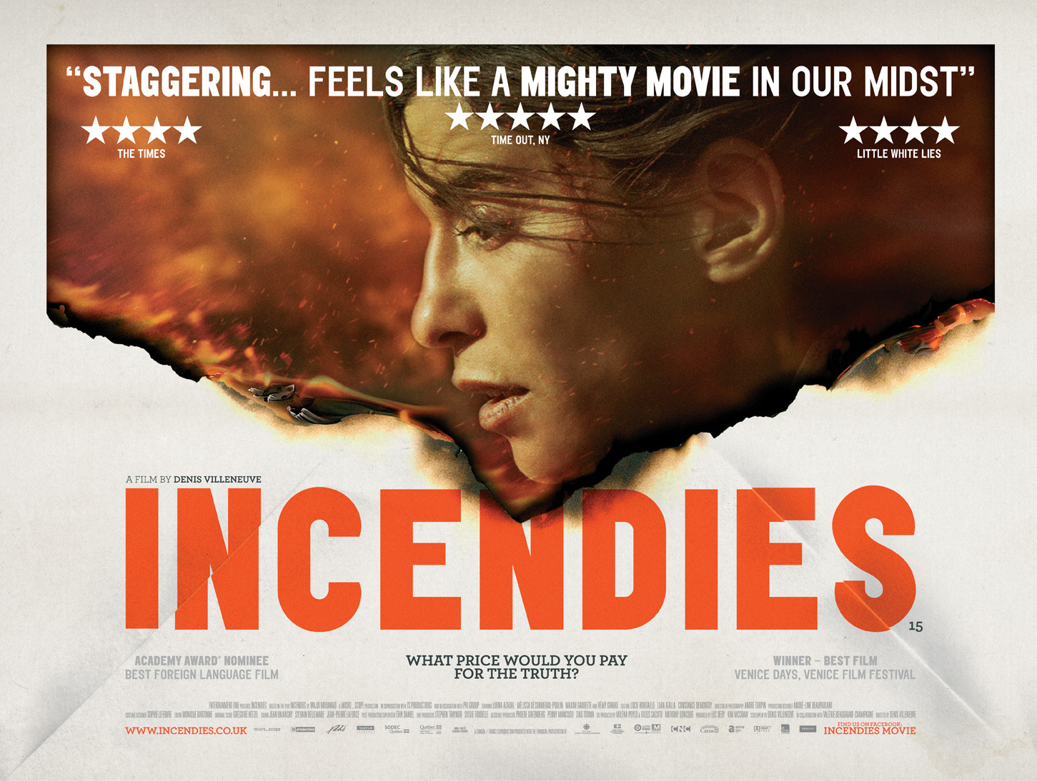 ชวนดูหนัง Incendies (2010) ย้อนรอยอดีตไม่มีวันลืม